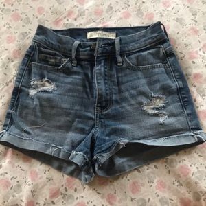 High waisted shorts